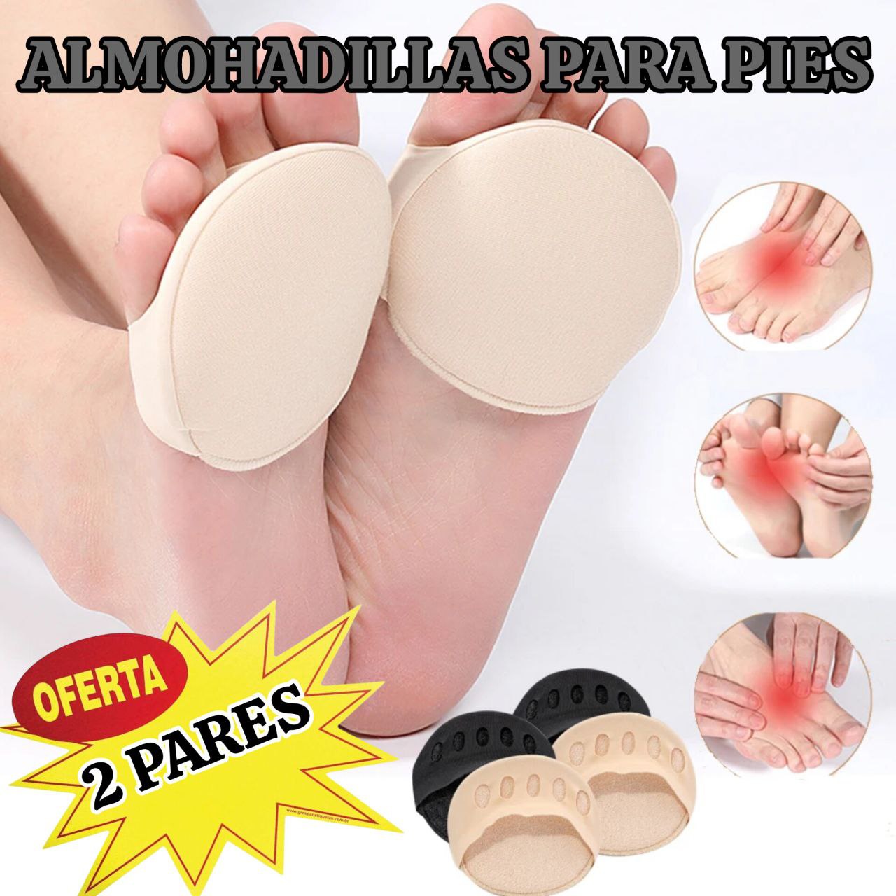 Oferta 2 pares x 16.999 - ALMOHADILLA PARA PIES